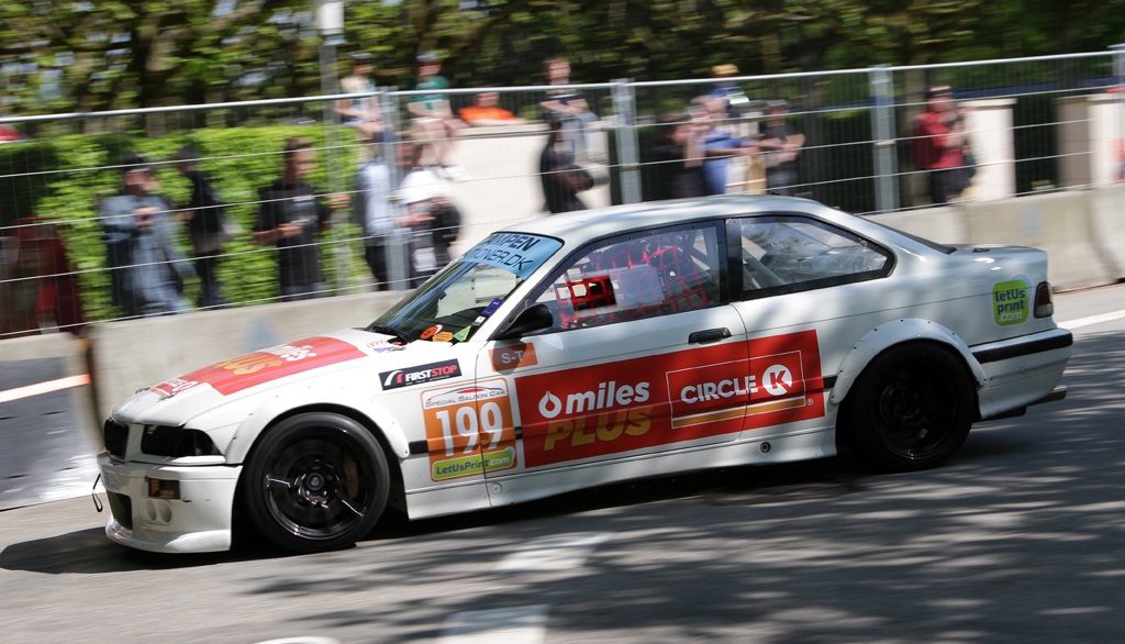 I Youngtimer klassen var Dennis Nymand godt kørende i Aarhus og sejrede i de to løb der blev kørt.
(Foto: Motorsporten.dk)